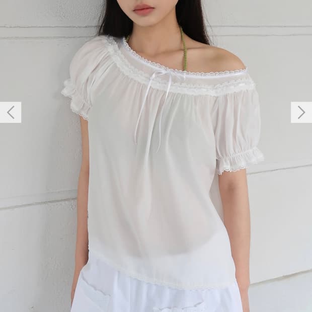 [택있는 새제품] 시눈 익스클루시브 sinoon 베이비돌 블라우스