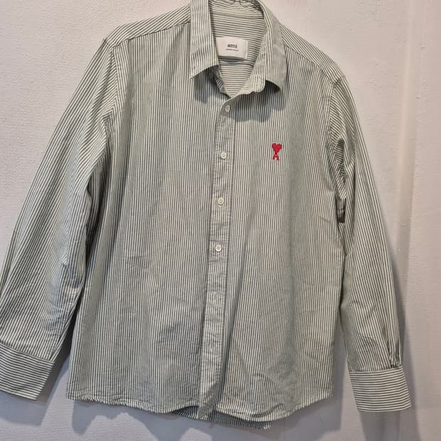 아미 스트라이프 셔츠