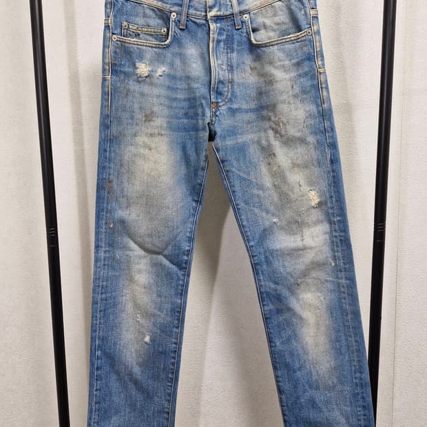 [29] 디올 옴므 SS11 머드워싱 페인트 디스트레스드 데님 진