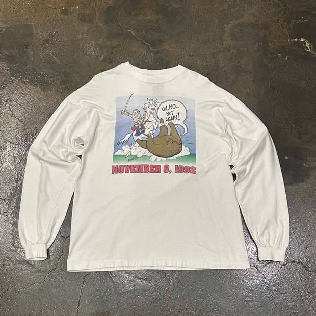90s Hanes made in USA L/S 헤인즈 롱슬리브 XL
