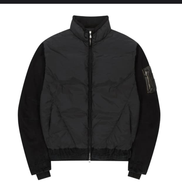 [구매] 엑슬림 ep8.01다운자켓 블랙 xs