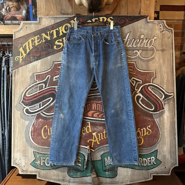 80s USA Vintage Levis 501 Denim Pants