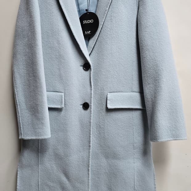 새상품)스튜디오랩 울 코트 S