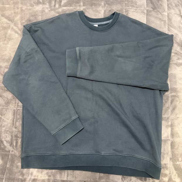 어텐션로우 맨투맨(클래식블루)  L