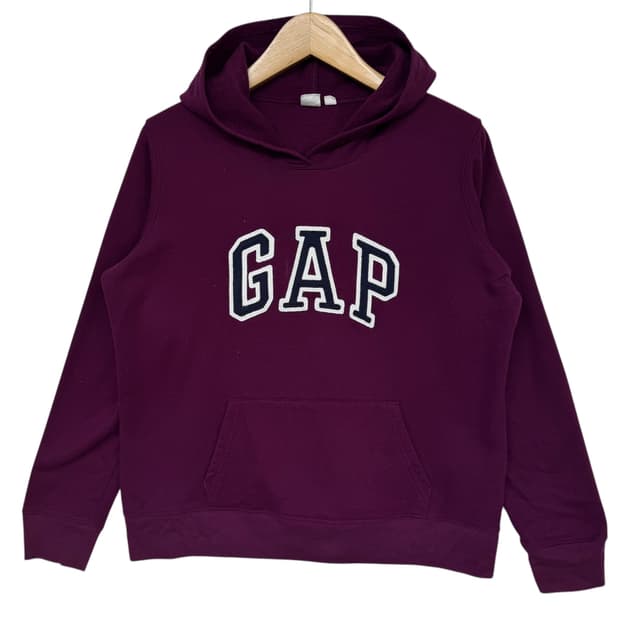 갭 로고 후드티
