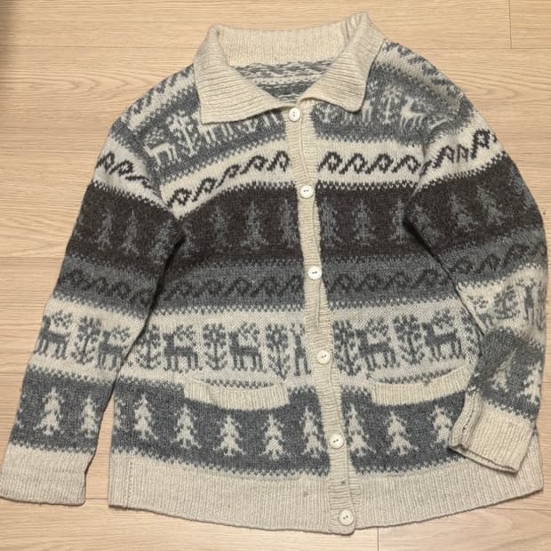 빈티지 코위찬 니트 가디건 모리걸 모리룩 코이세이오 허그유어스킨