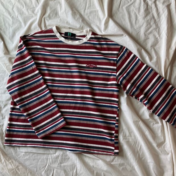 FRMD 스트라이프 긴팔티셔츠