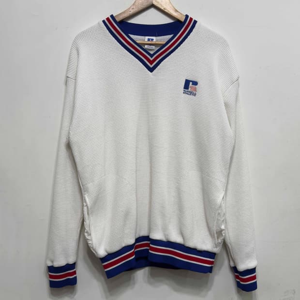 80s 러셀 에슬레틱 트레이닝 웜업 USA