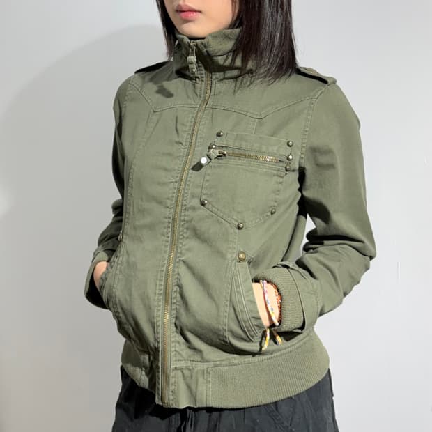 Dig Deep 락시크 펑크 자켓