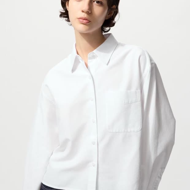 유니클로 jw앤더슨 옥스퍼드 셔츠