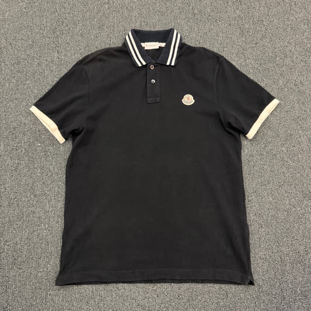 L) Moncler 빈티지 반팔 카라티