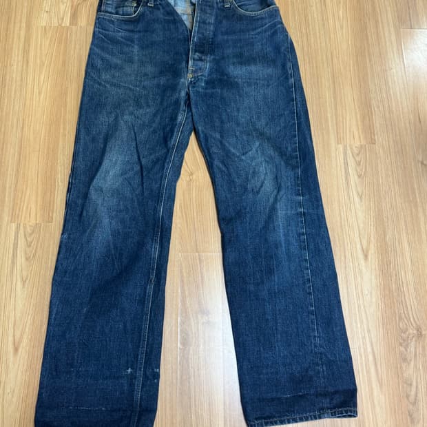 니들워크 셀비지 데님