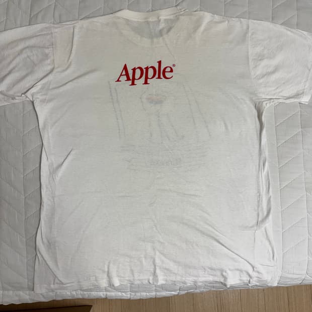 90s apple 애플 빈티지 티셔츠 판매합니다
