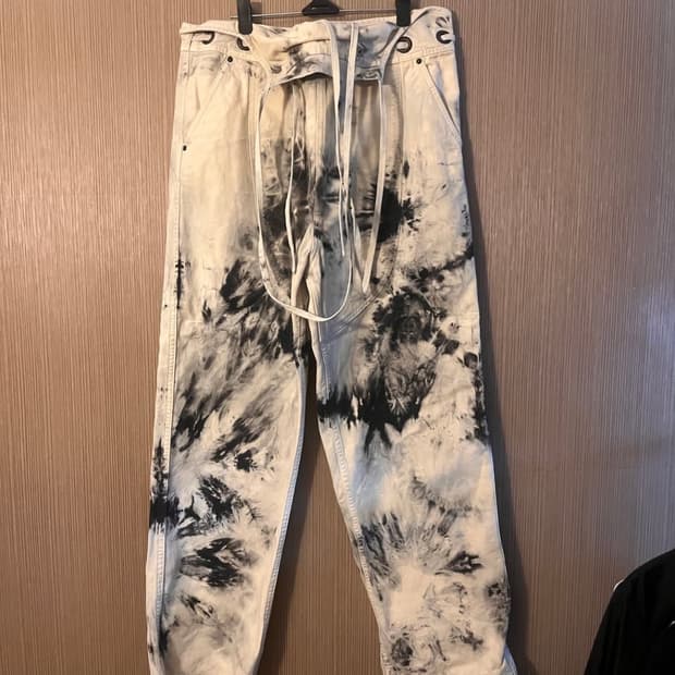 캐피탈 타이다이 서스펜더 팬츠