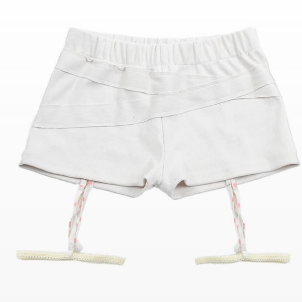 구해요) 오스하이 OSHIGH 가터 쇼츠 아이보리