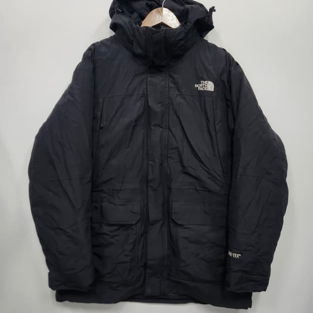 노스페이스 고어텍스 블랙 패딩
