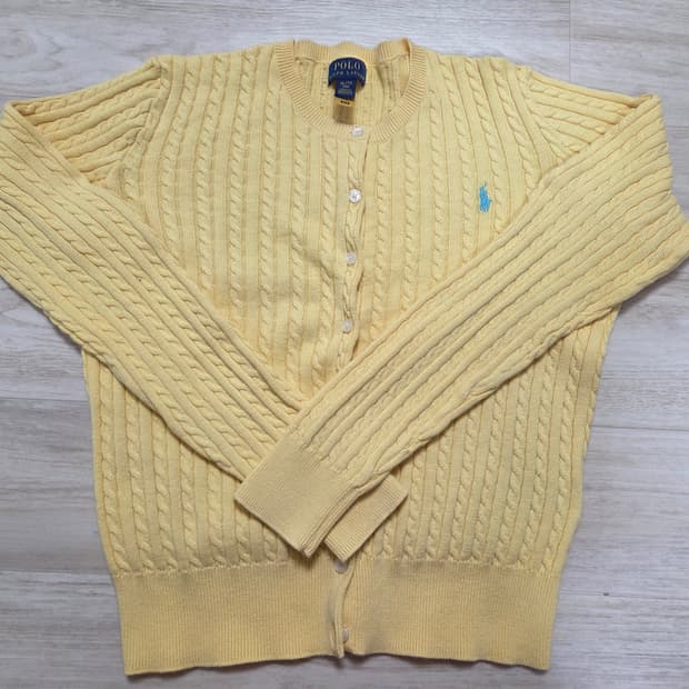 폴로 걸즈 가디건 XL