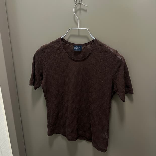 brown lace top