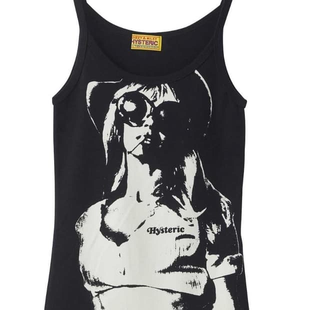 히스테릭 글래머 신상 나시-블랙(새상품)