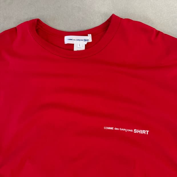Comme des Garcons shirt 티셔츠 사이즈 L
