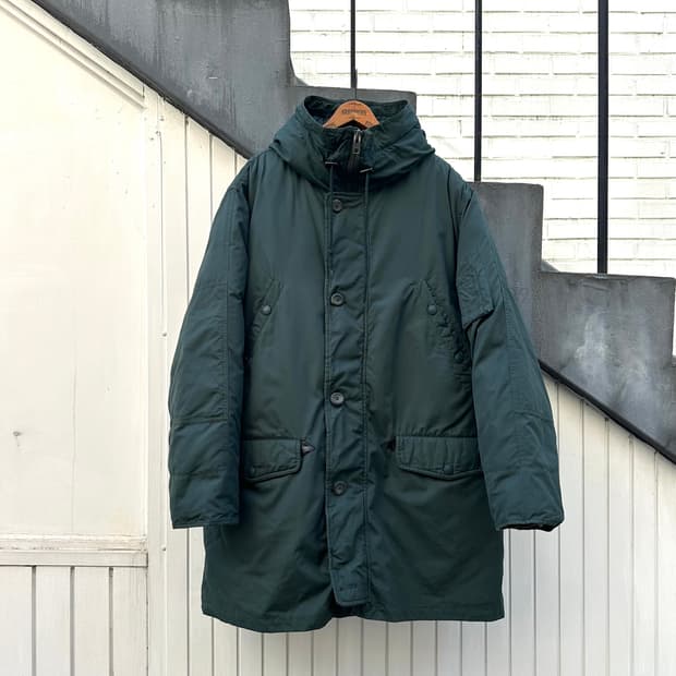 에디바우어 아웃도어 헤비 구스다운 파카