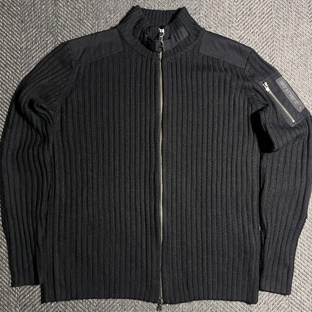 [100] Calvin Klein Jeans 캘빈클라인 진스 니트 집업