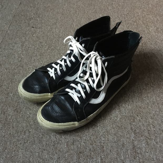 반스 레더 하이탑