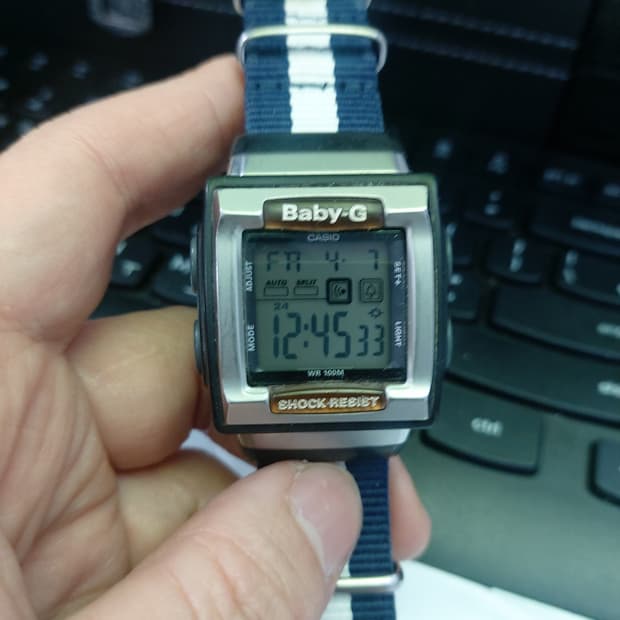 카시오 베이비쥐 시계
