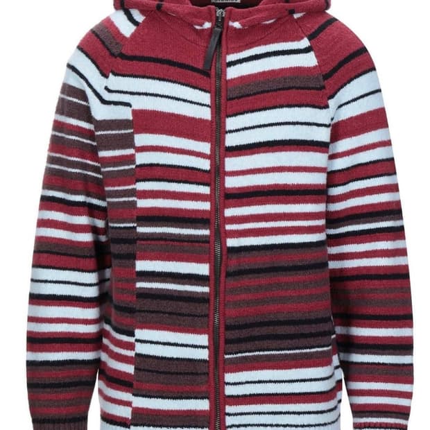 아크네 니트 후드집업