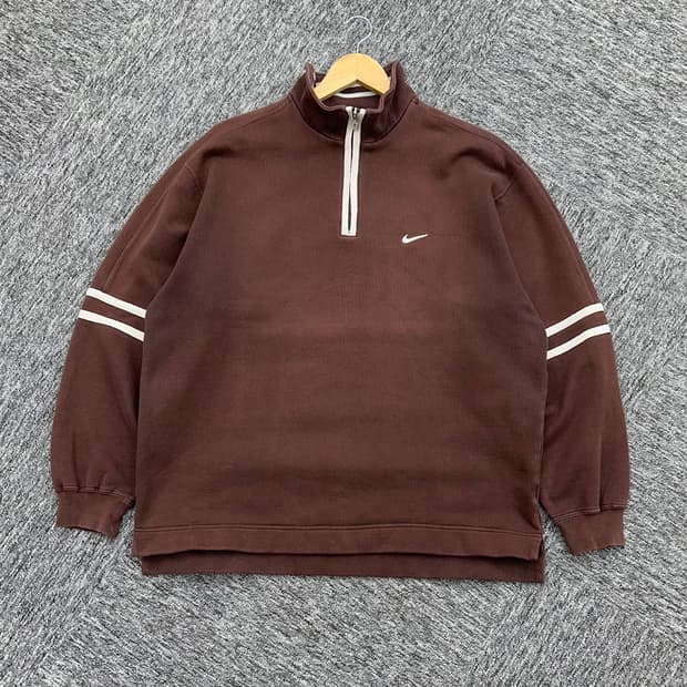 (XL)90'S 나이키 반집업 맨투맨-M1084