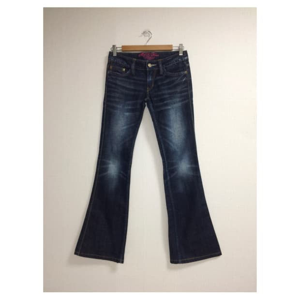 빈티지 진청 데님 부츠컷 팬츠