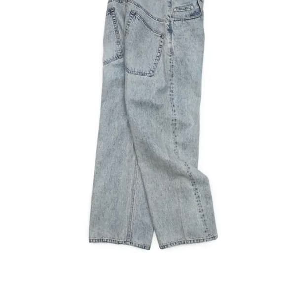 이예 yiyae 데님 Wide Washed Denim Pants 코팅