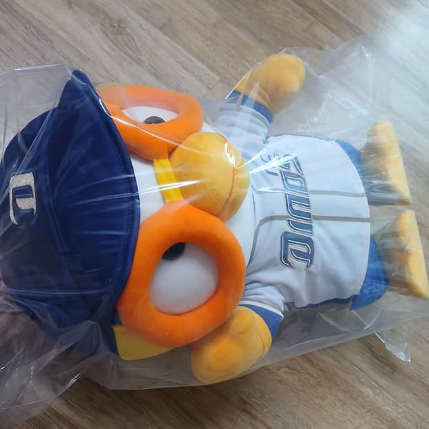 42cm NC다이노스 뽀로로 인형 응원 야구 창원 굿즈