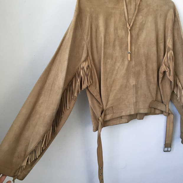 western mood fringe jacket