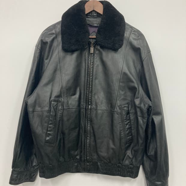 입생로랑 가죽자켓