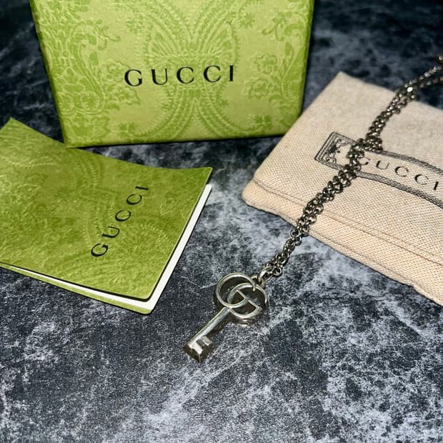 [Gucci]구찌 더블G 키 목걸이