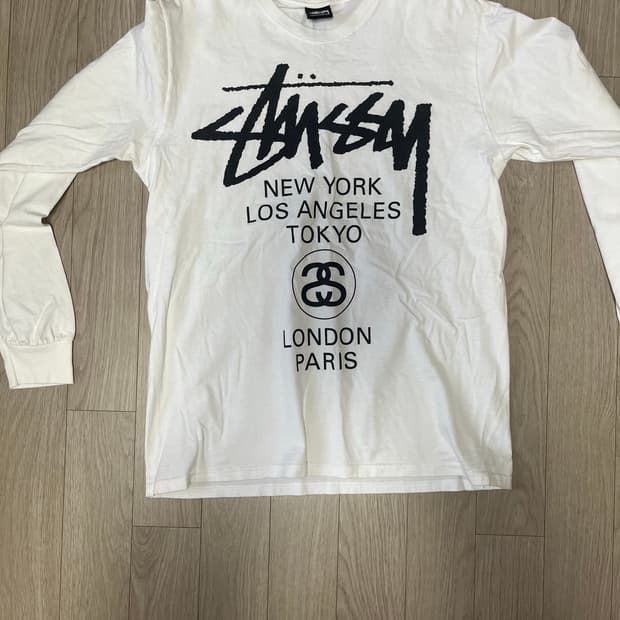 스투시 월드투어 롱슬리브 2023