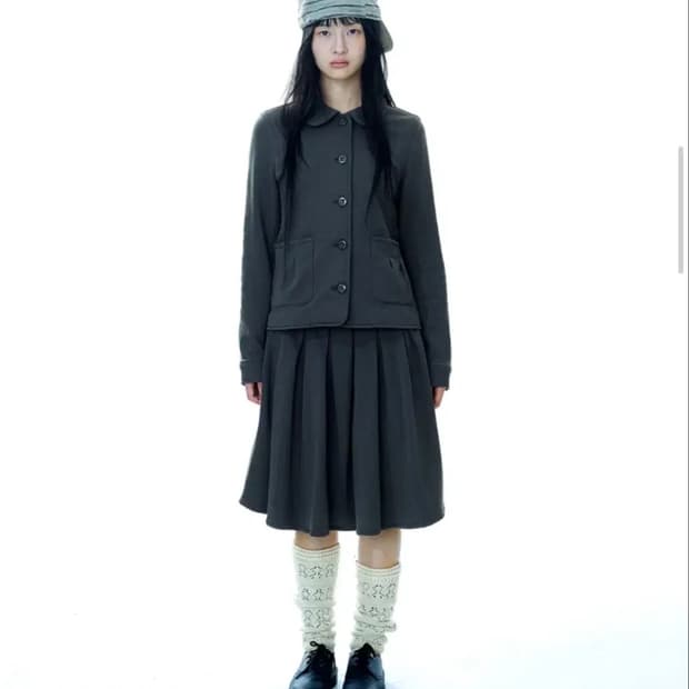 코이세이오 코지 스웻 셋업 차콜