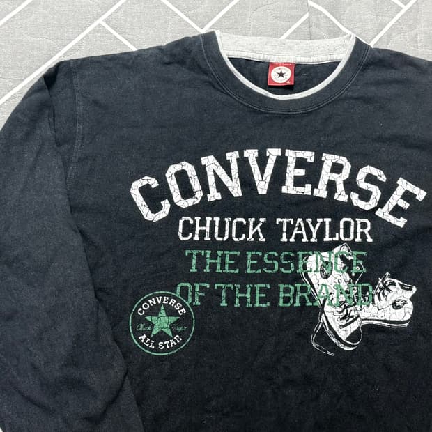 컨버스 슬리브 티 