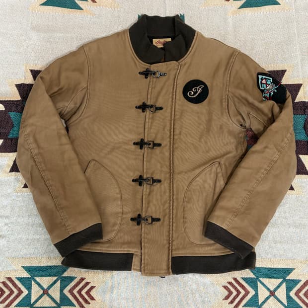 Indian motorcycle 파이어맨 덱 탱커 자켓