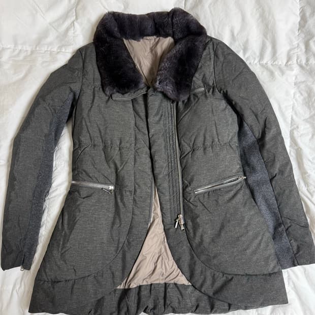 브루넬로 쿠치넬리 여성 구스 다운 자켓 46