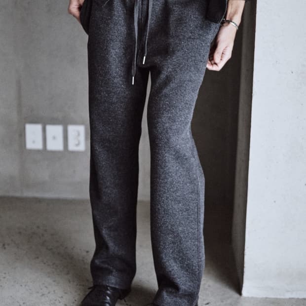 모노프리베 textured string pants 2사이즈