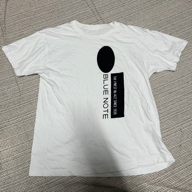 90s 빈티지 블루노트 재팬 머천다이즈 재즈