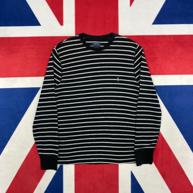 폴로 와플 롱슬리브 M 