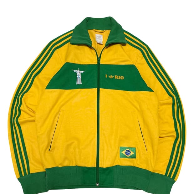 아디다스 브라질 트랙탑 져지