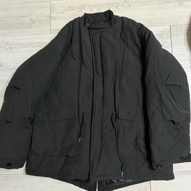 (새상품) 하프 야상 패딩