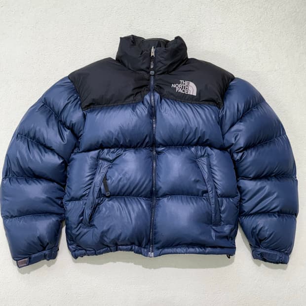 노스페이스 700 눕시 패딩 네이비 90-95
