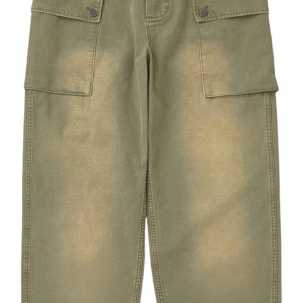 [M] 카키스 WASHED SCOUT PANT / SAGE
