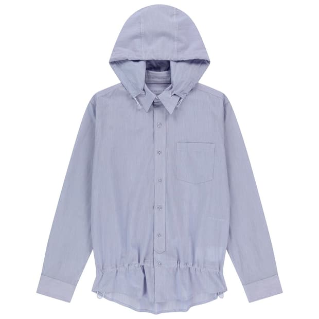 산산기어 스트라이프 후드셔츠