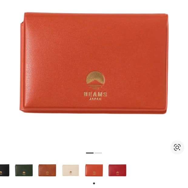 (미개봉) 빔즈 x 하이타이드 스페셜 오더 패스 & 카드 케이스 오렌지
